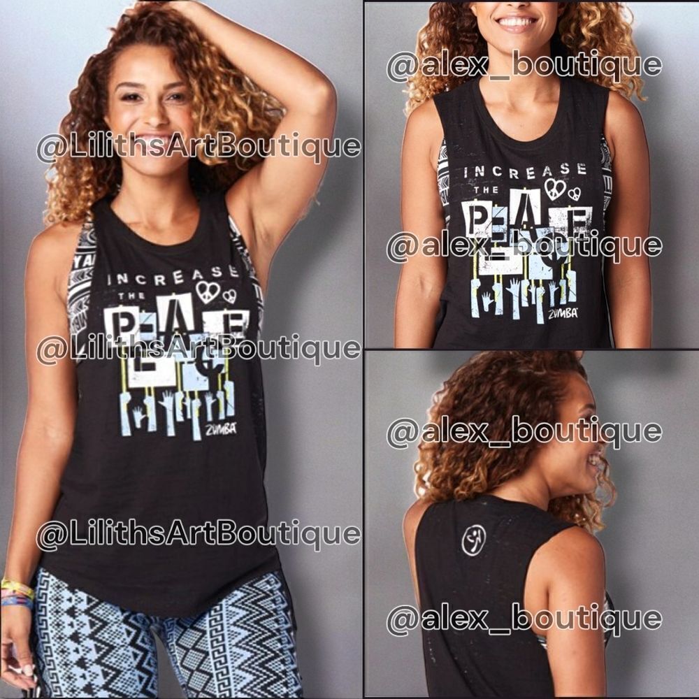 🖤Zumba Tank Top (H002)-Size M for Women